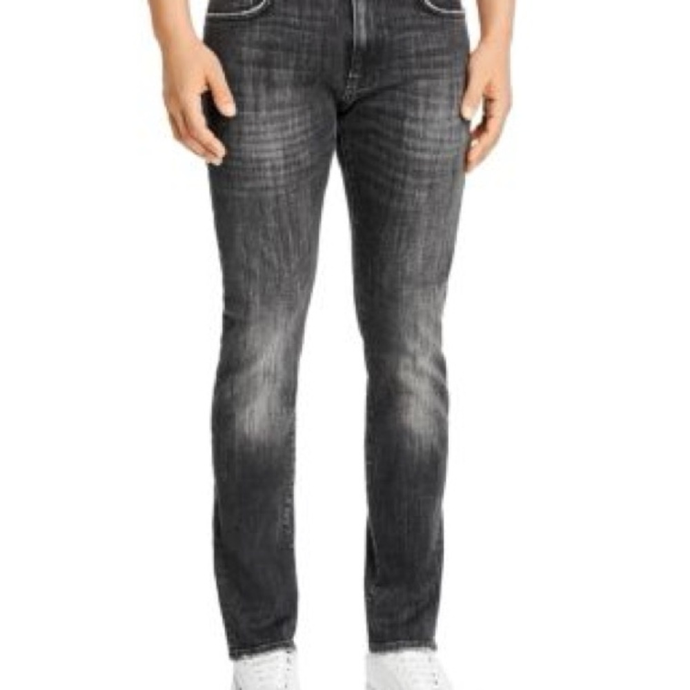 Ovadia | Men's Black Jeans Slim 002 Size 30